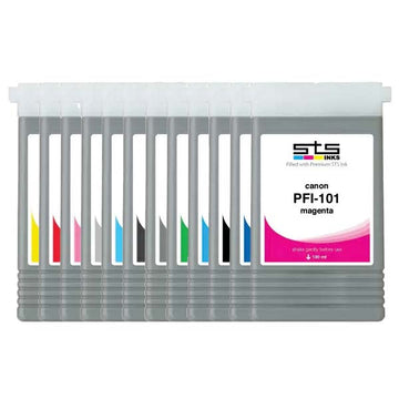 Replacement Cartridge for Canon PFI-101 130 ml