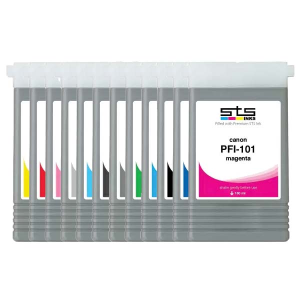 Replacement Cartridge for Canon PFI-101 130 ml