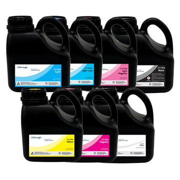 Compatible HP FB UV ink Bottles (1.7 & 2.5 Litre)